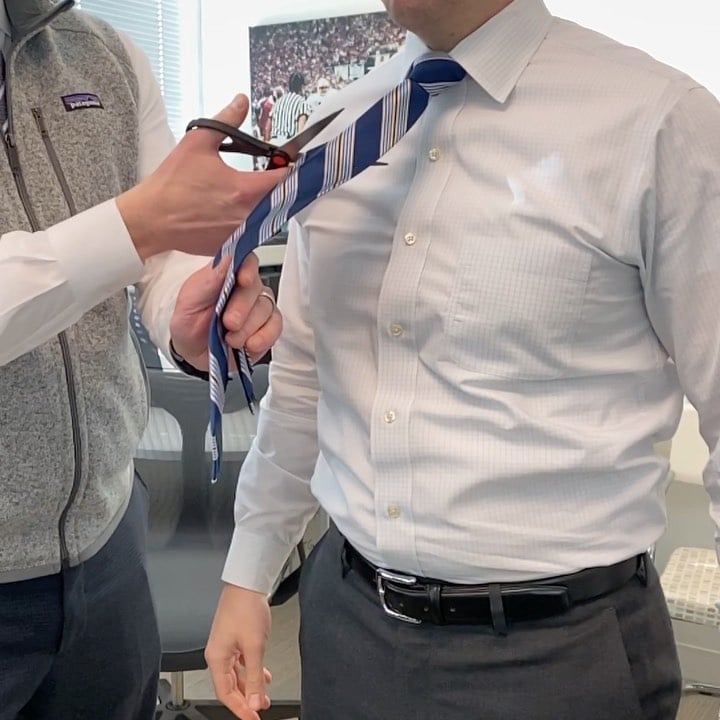 Tie-Cutting Challenge