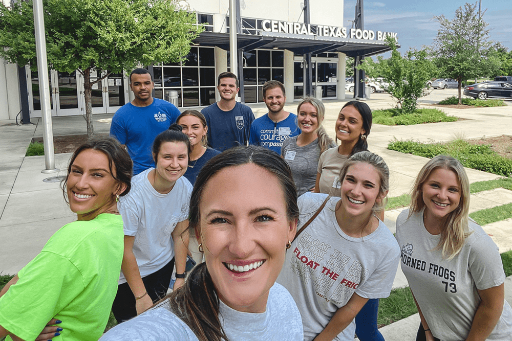Summer of service team