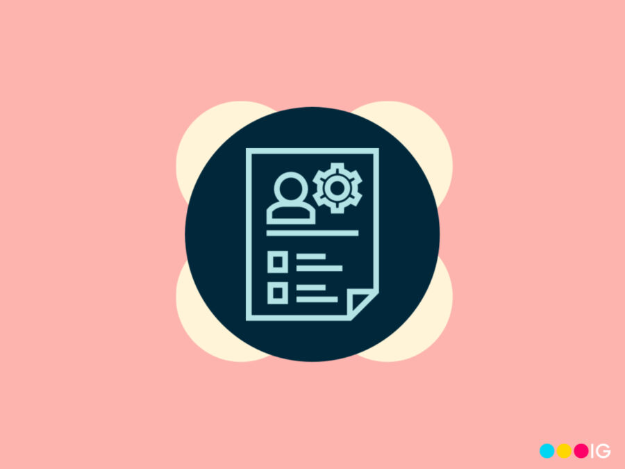 blog cover with icon of resume and skills