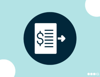 blog cover with salary offer icon