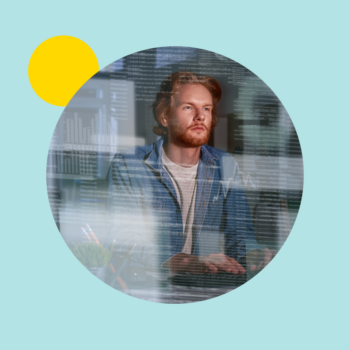 image of a salesforce developer.